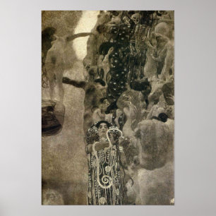 Gustav Klimt Poster ~ Medizin letzter Staat 1907