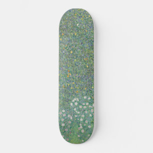 Gustav Klimt Rosensträucher unter den Bäumen Galle Skateboard