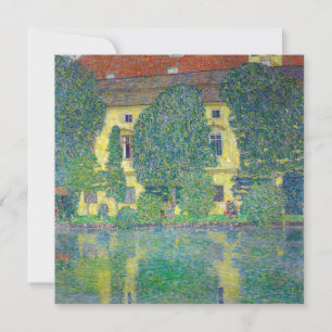 Gustav Klimt - Schloss Kammer am Attersee III Einladung