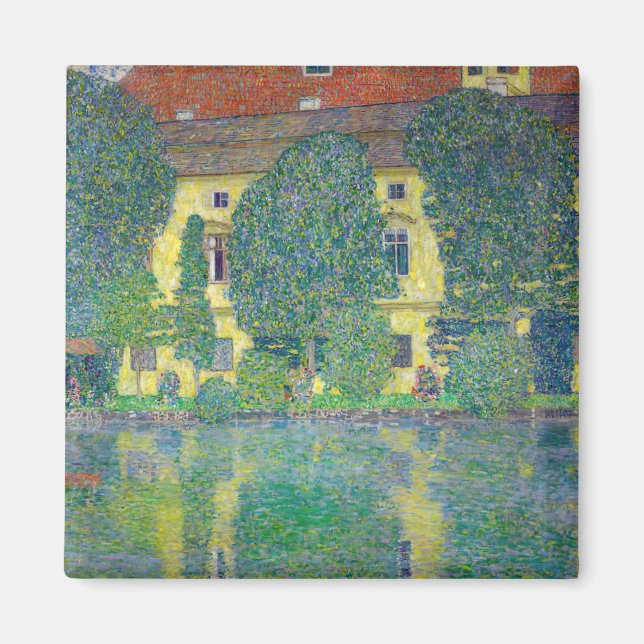 Gustav Klimt - Schloss Kammer am Attersee III Magnet (Vorne)