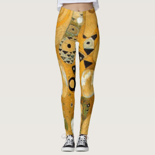 Gustav Klimt-Schüssel in einem Baum Leggings