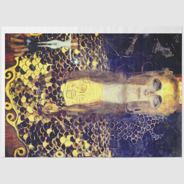 Gustav Klimt Seidenpapier (Vorderseite)