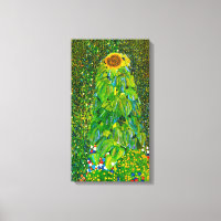 Gustav Klimt Sonnenblume Leinwand Poster