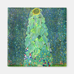 Gustav Klimt: Sonnenblume Magnet