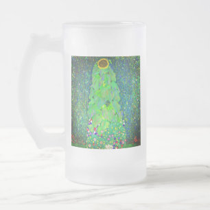 Gustav Klimt Sonnenblume Mattglas Bierglas