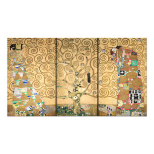 Gustav Klimt - Stoclet-Fries Lebensbaum Fotodruck