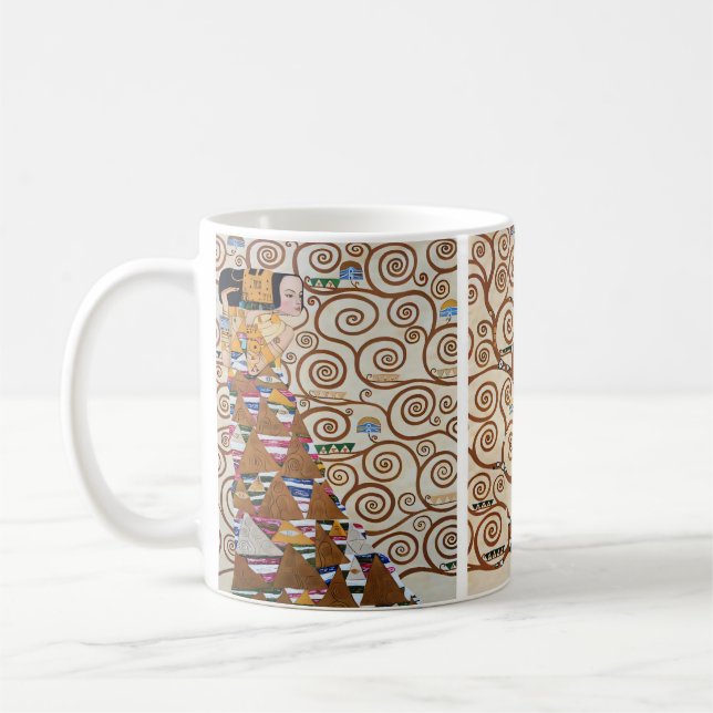 Gustav Klimt Stoclet Frieze Kaffeetasse (Links)