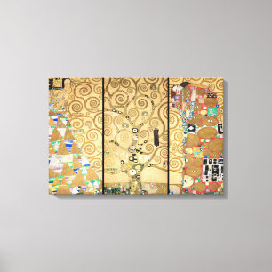 Gustav Klimt - Stoclet Frieze Tree of Life Leinwanddruck