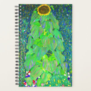 Gustav Klimt Sunflower Planer