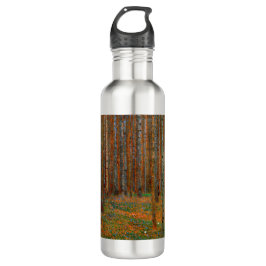 Gustav Klimt - Tannenwald Pinienwald Edelstahlflasche