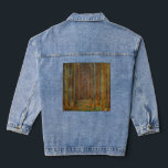 Gustav Klimt - Tannenwald Pinienwald Jeansjacke<br><div class="desc">Tannenwald Pinienwald - Gustav Klimt,  Öl auf Leinwand,  1902</div>