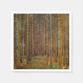 Gustav Klimt - Tannenwald Pinienwald Serviette