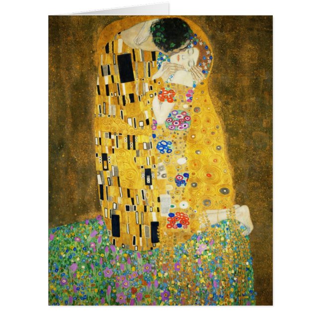 Gustav Klimt The Kiss (Vorderseite)