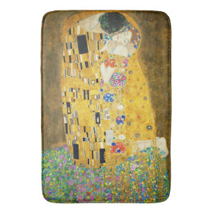 Gustav Klimt The Kiss Badematte