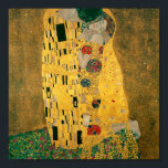 Gustav Klimt // The Kiss // Der Kuss Poster<br><div class="desc">Das berühmte Werk von Gustav Klimt.</div>