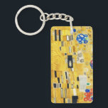 Gustav Klimt The Kiss Schlüsselanhänger<br><div class="desc">Gustav Klimt Die Vintage Jugendstil-Malerei Der Kuss wurde zwischen 1907 und 1908, dem Höhepunkt seiner Goldenen Periode, vom österreichischen Symbolik-Maler Gustav Klimt gemalt, als er eine Reihe von Werken in einem ähnlich vergoldeten Stil malte. Das Gemälde gilt weithin als Meisterwerk der frühen Moderne. Es ist ein Symbol des Wiener Jugendstils...</div>