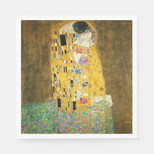 Gustav Klimt The Kiss Serviette