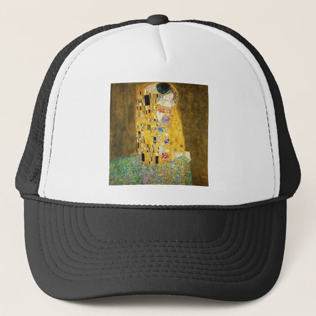 Gustav Klimt The Kiss Truckerkappe (Vorderseite)