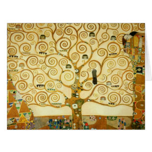 Gustav Klimt The Tree of Life Vintage Art New