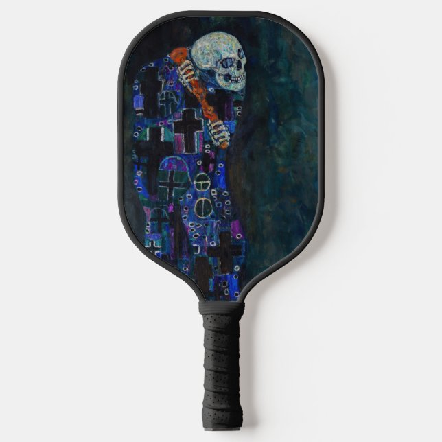 Gustav Klimt - Tod und Leben Pickleball Schläger (Vorderseite)