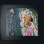 Gustav Klimt - Tod und Leben Wandteppich<br><div class="desc">Tod und Leben - Gustav Klimt,  Öl auf Leinwand,  1910-1915</div>