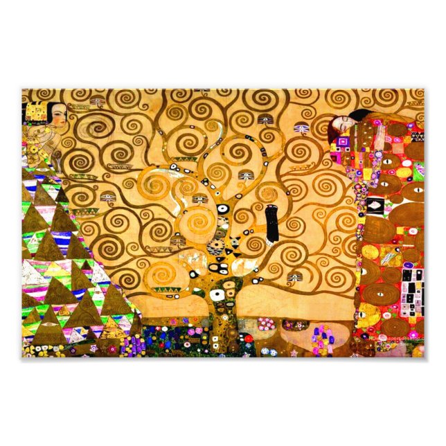 Gustav Klimt Tree of Life Fotodruck (Vorne)