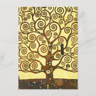Gustav Klimt Tree of Life Invitations Einladung