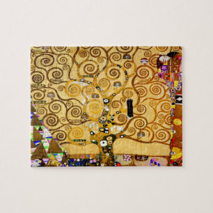 Gustav Klimt Tree of Life: Jugendstil-Symbolist