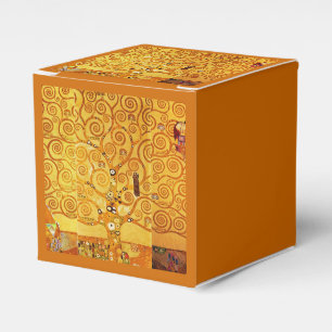Gustav Klimt Tree of Life: Jugendstil-Symbolist Geschenkschachtel