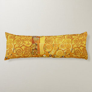 Gustav Klimt Tree of Life: Jugendstil-Symbolist Seitenschläferkissen