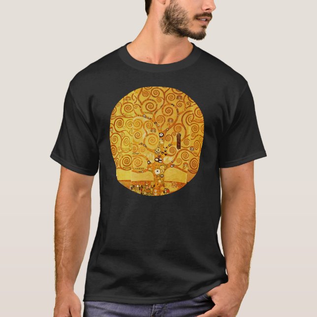 Gustav Klimt Tree of Life: Jugendstil-Symbolist T-Shirt (Vorderseite)