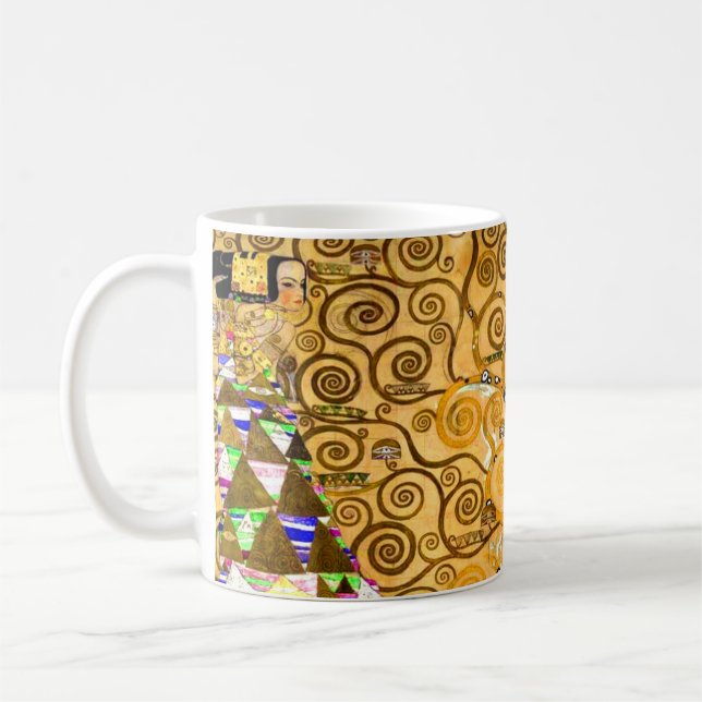 Gustav Klimt Tree of Life Kaffeetasse (Links)