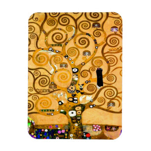 Gustav Klimt Tree of Life Magnet