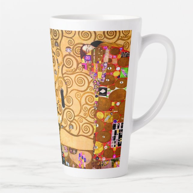 Gustav Klimt Tree of Life Milchtasse (Rechts)