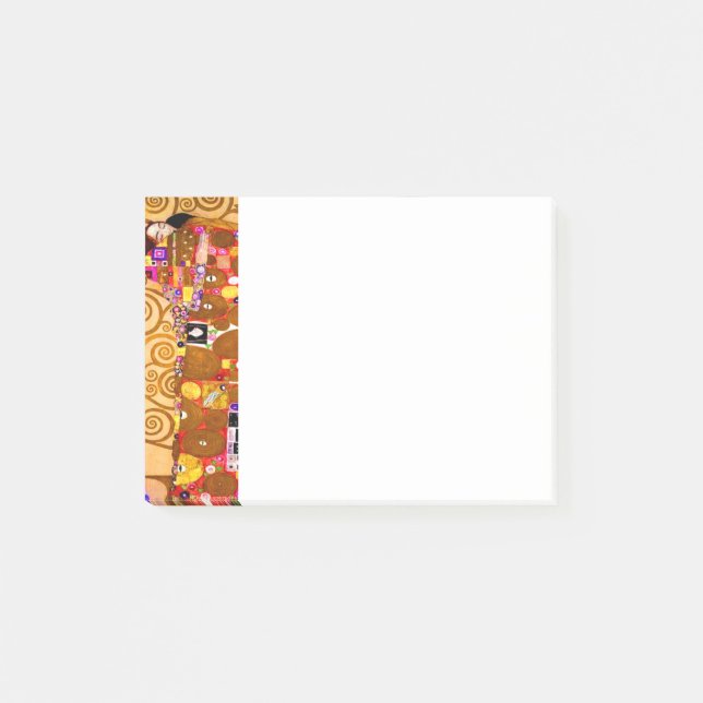 Gustav Klimt Tree of Life Post-it Klebezettel (Vorderseite)