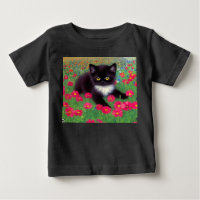 Gustav Klimt Tuxedo Cat