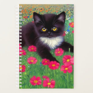 Gustav Klimt Tuxedo Cat Planer