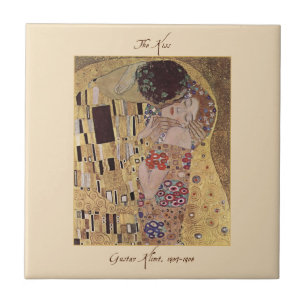 Gustav Klimt über die Kiss-Keramik Fliese