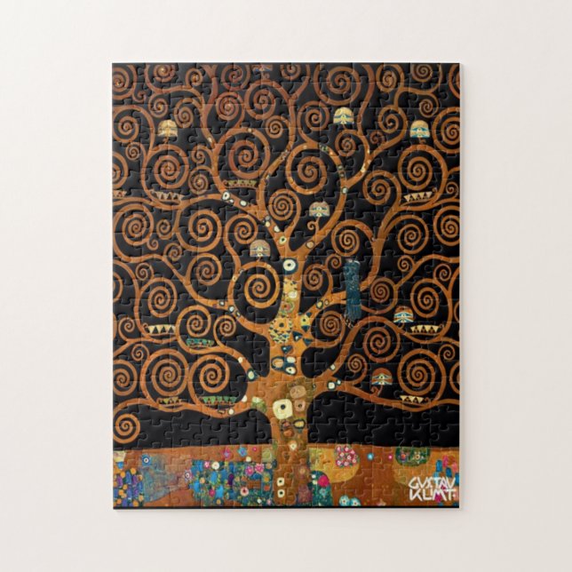 Gustav Klimt - Unter dem Baum des Lebens (Vertikal)