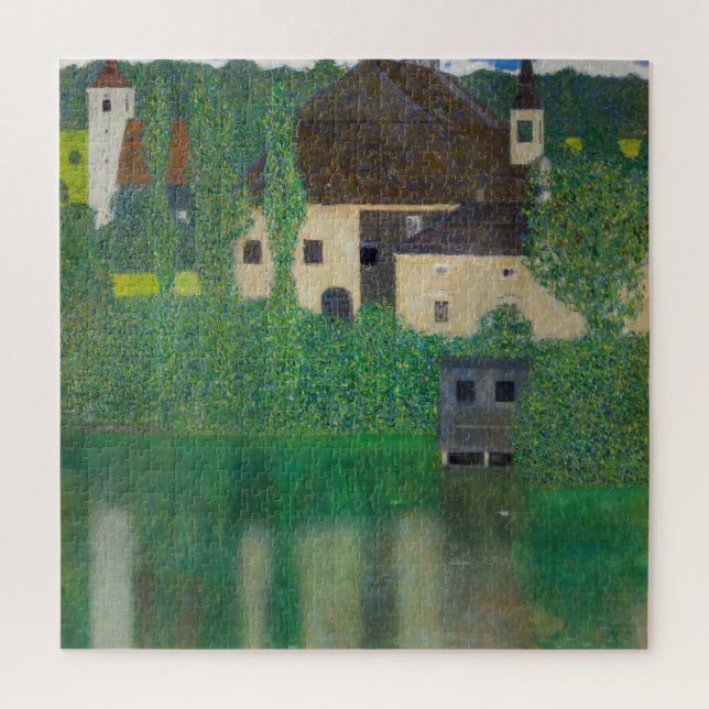 Gustav Klimt - Wasserburg (Vertikal)