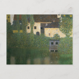 Gustav Klimt- Wasserburg Postkarte