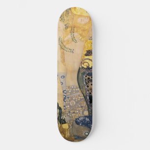 Gustav Klimt - Wasserläufe I Skateboard
