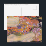 Gustav Klimt - Wasserläufe II Postkarte<br><div class="desc">Wasserschlangen II - Gustav Klimt,  Öl auf Leinwand,  1904-1907</div>