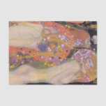 Gustav Klimt - Wasserläufe II Seidenpapier<br><div class="desc">Wasserschlangen II - Gustav Klimt,  Öl auf Leinwand,  1904-1907</div>