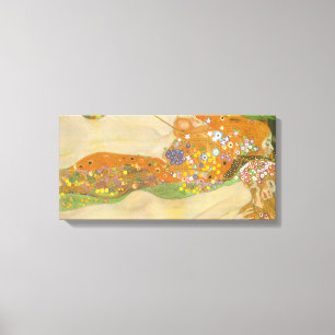 Gustav Klimt - Wasserschlangen (Freunde) II Leinwanddruck