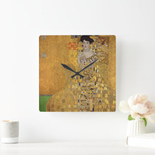 Gustav Klimt Woman in Gold Adele Bloch Bauer Uhr