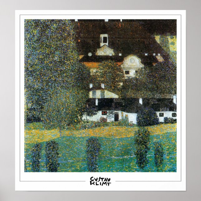 Gustav Klimt Zedign Art Poster #17 (Vorne)