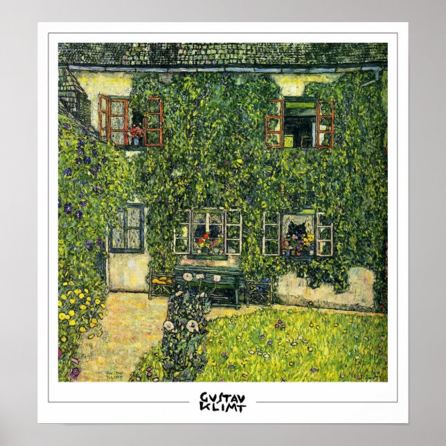 Gustav Klimt Zedign Art Poster #20 (Vorne)