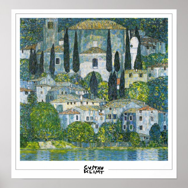 Gustav Klimt Zedign Art Poster #24 (Vorne)
