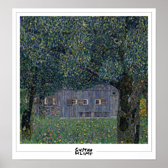 Gustav Klimt Zedign Art Poster #29 (Vorne)
